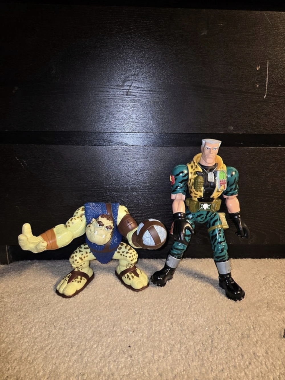Small Soldiers 1998 Action Figures Major Chip Hazard + Slamfist